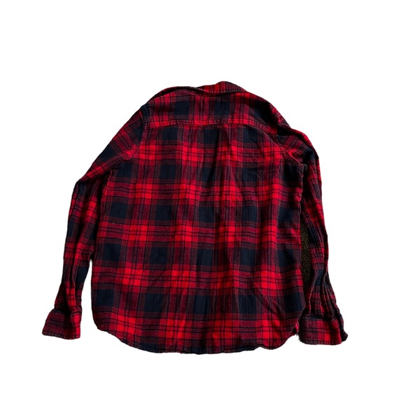 Natural Reflections long sleeve red and black flannel size medium - Picture 6 of 7